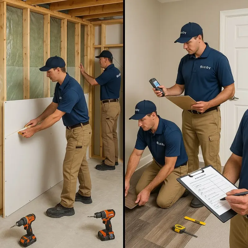Repairs and Reconstruction process in North Fork, AZ